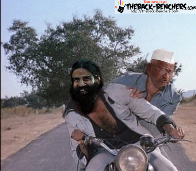 baba ramdev anna hazare funny-pic