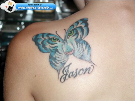 butterfly tattoos for girl