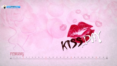 Happy Kiss day 2012 wallpaper large Happy Kiss day 2012 wallpaper large