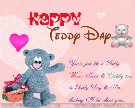 happy teddy day image