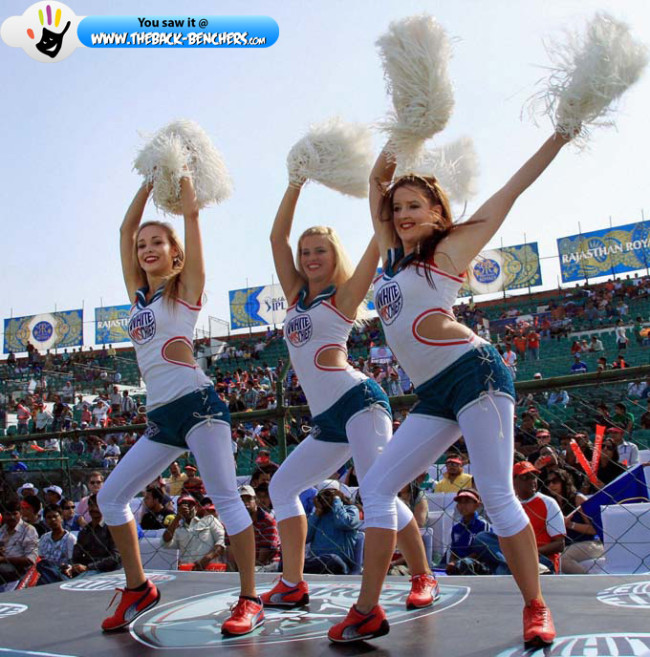 ipl season 5 hot cheerleaders girls