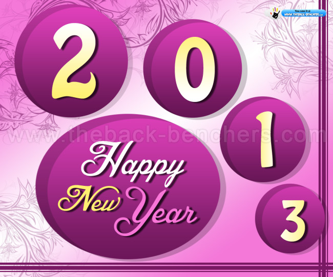 Happy new Year 2013 facebook