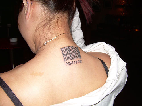 barcode tattoo book. the arcode tattoo book.