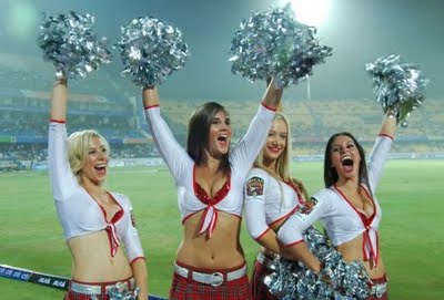 IPL T20  Hot and Sexy Cheerleader Girls Pictures 2011