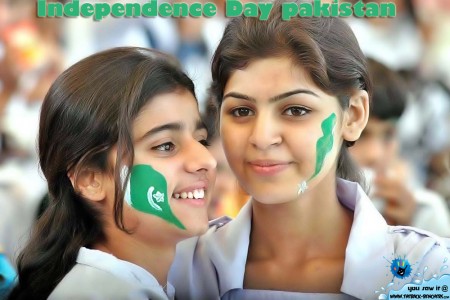 The Independence Day  Of Pakistan Beautifull girls
