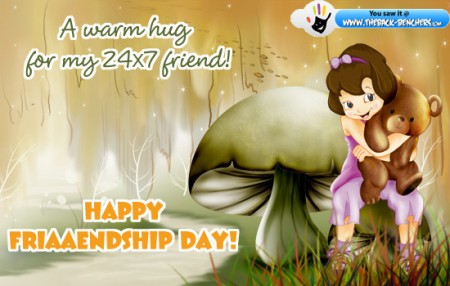 warn wishes friendship- day thanks