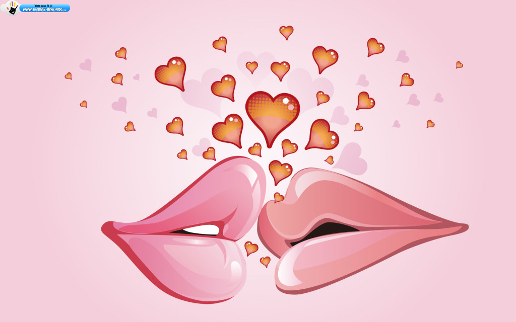 Happy Kiss day wallpaper 2012