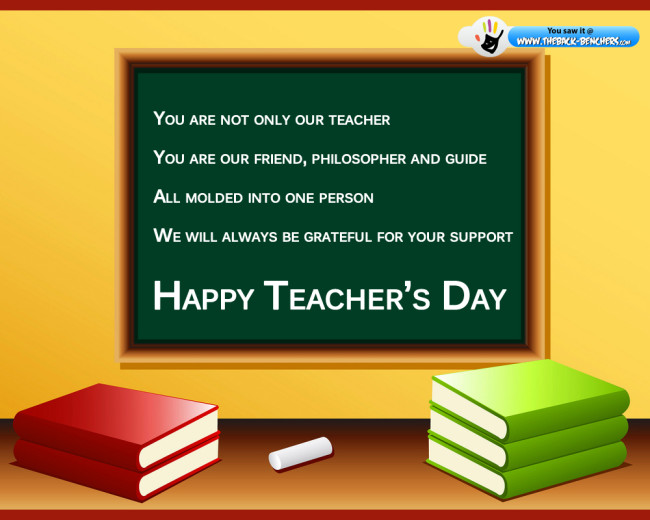 Happy Teachers Day facebook