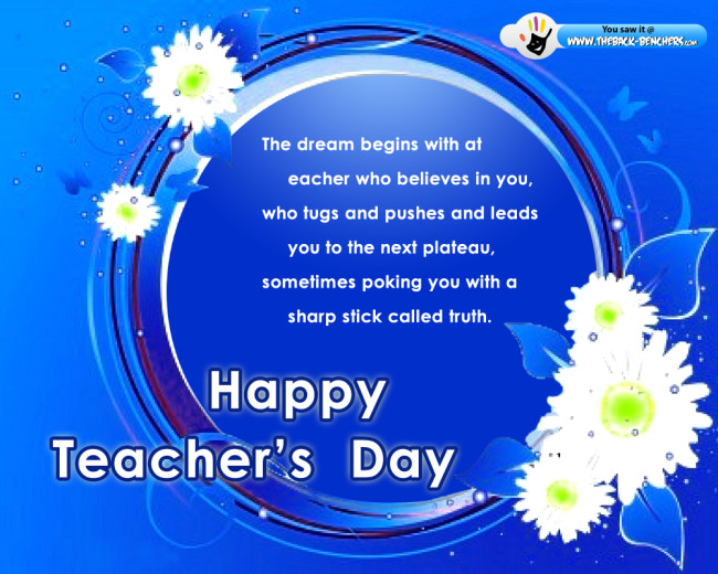 Teachers Day greetings